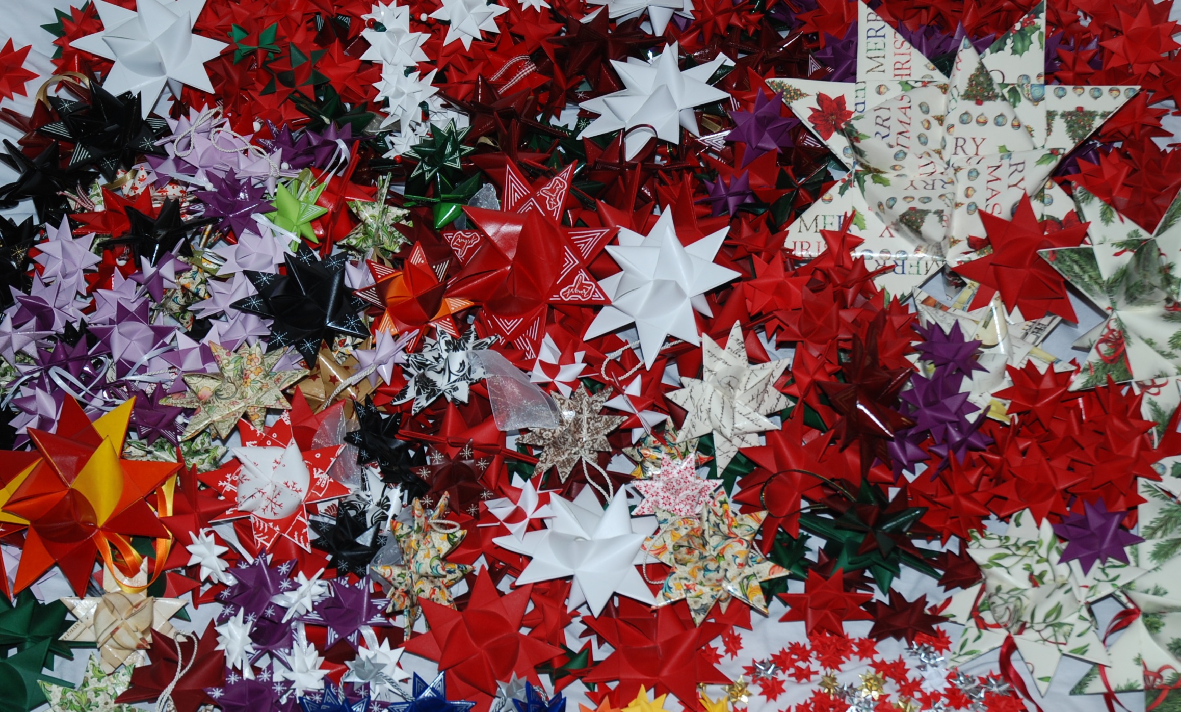 An origami creation.